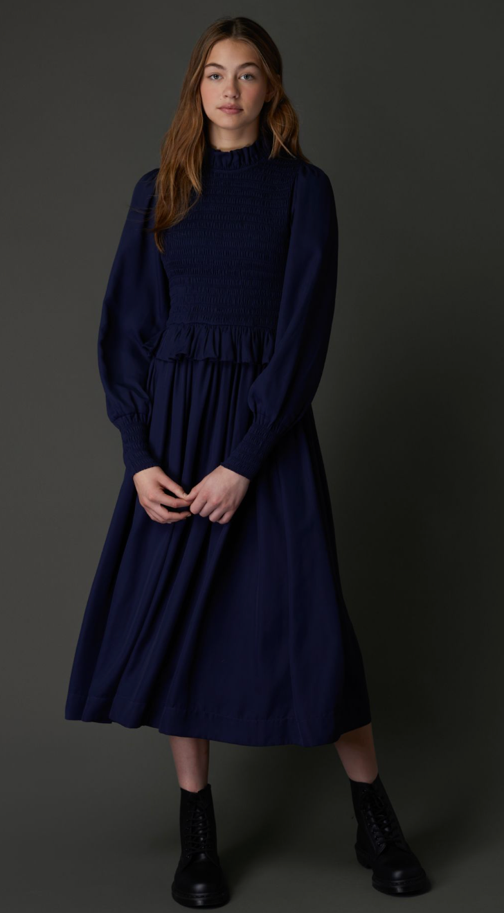 Zaikamoya Blue Dylan Dress