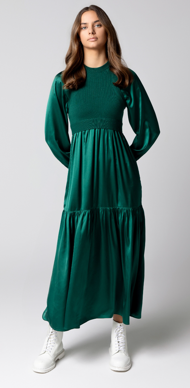 Elle Oh Elle Green Audrey Dress