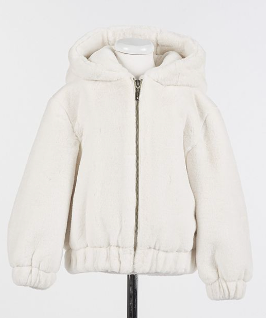 Twinset White Fur Jacket