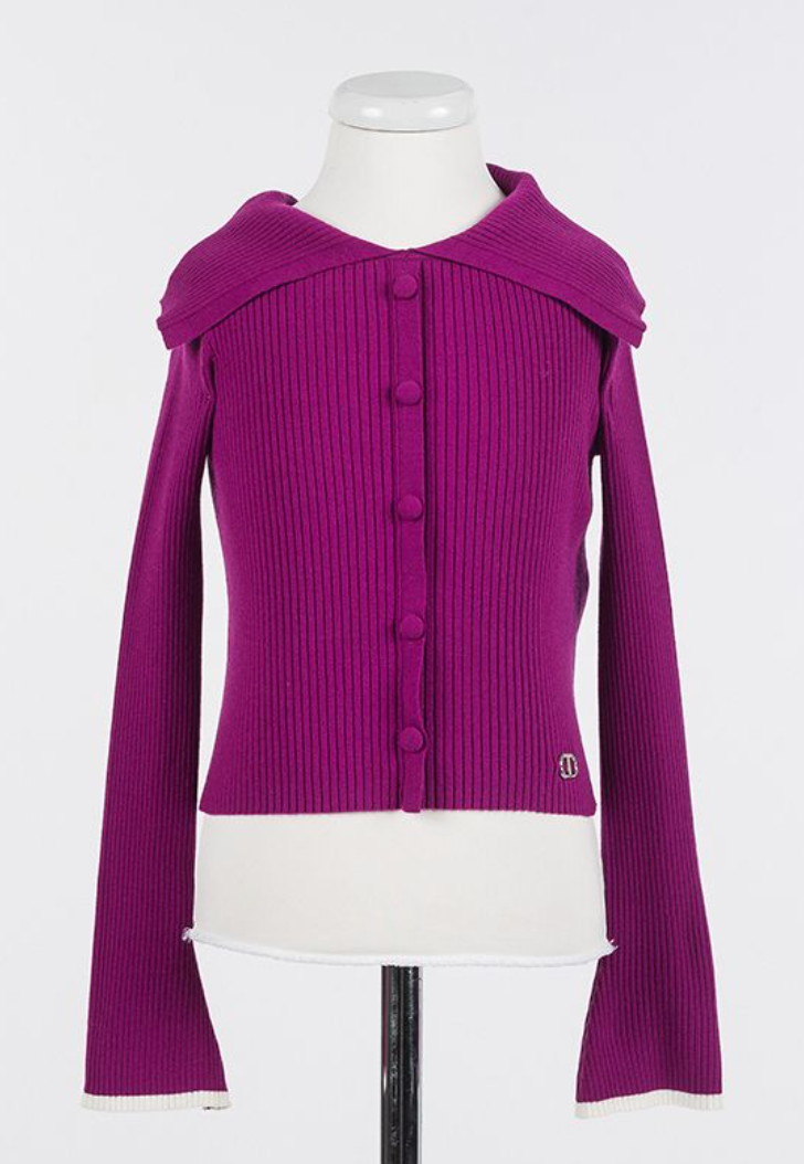 Twinset Purple Cardigan