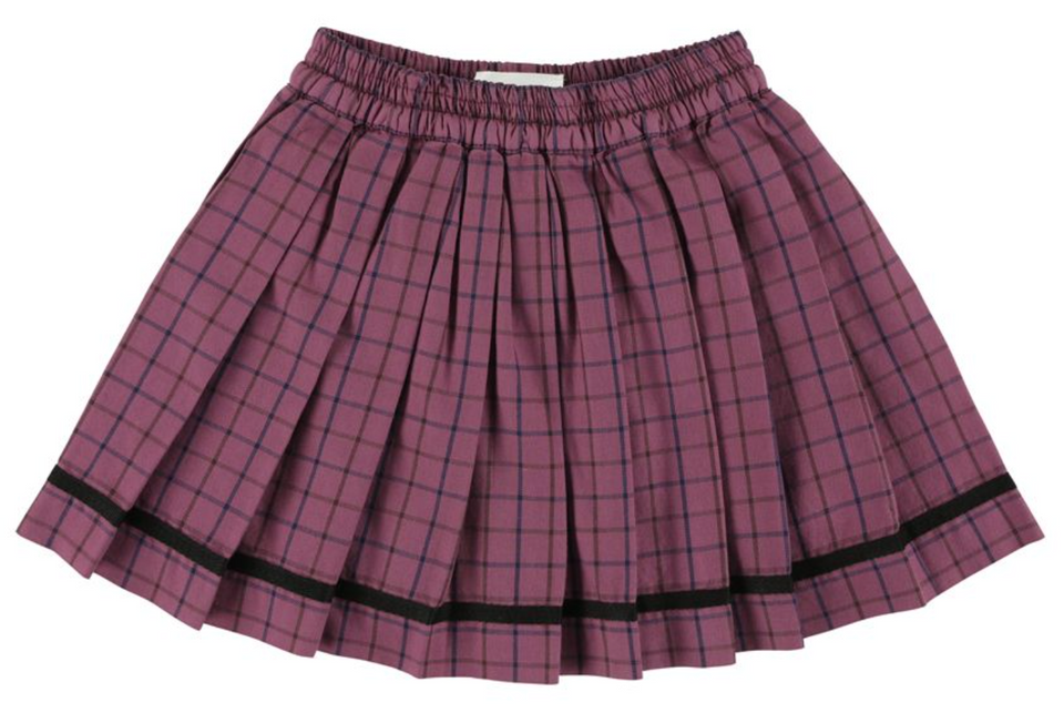 Morley Venice Tulipwood Pleated Skirt