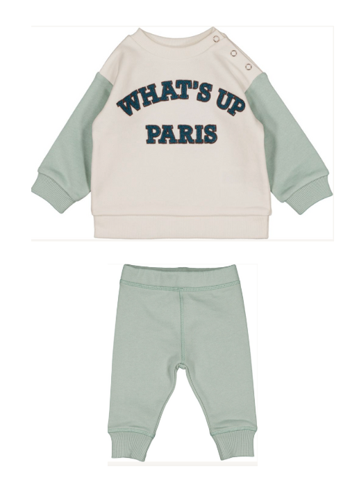 Louis Louise Cream/Almond 'What's Up' Sweatset