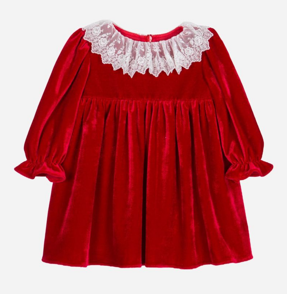 Patachou Red Woven Dress