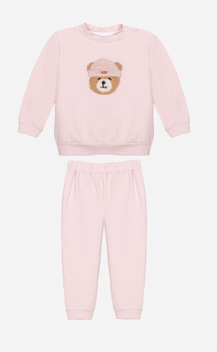 Patachou Pale Pink Sweater Set
