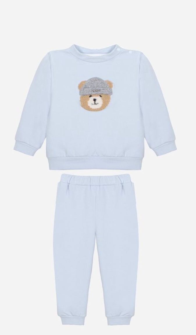 Patachou Blue Sweater Set