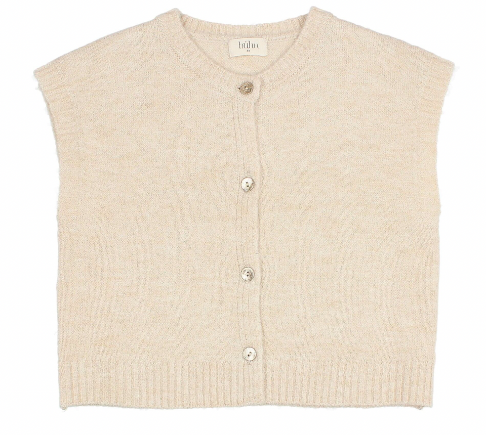 Buho Natural Lurex Waistcoat