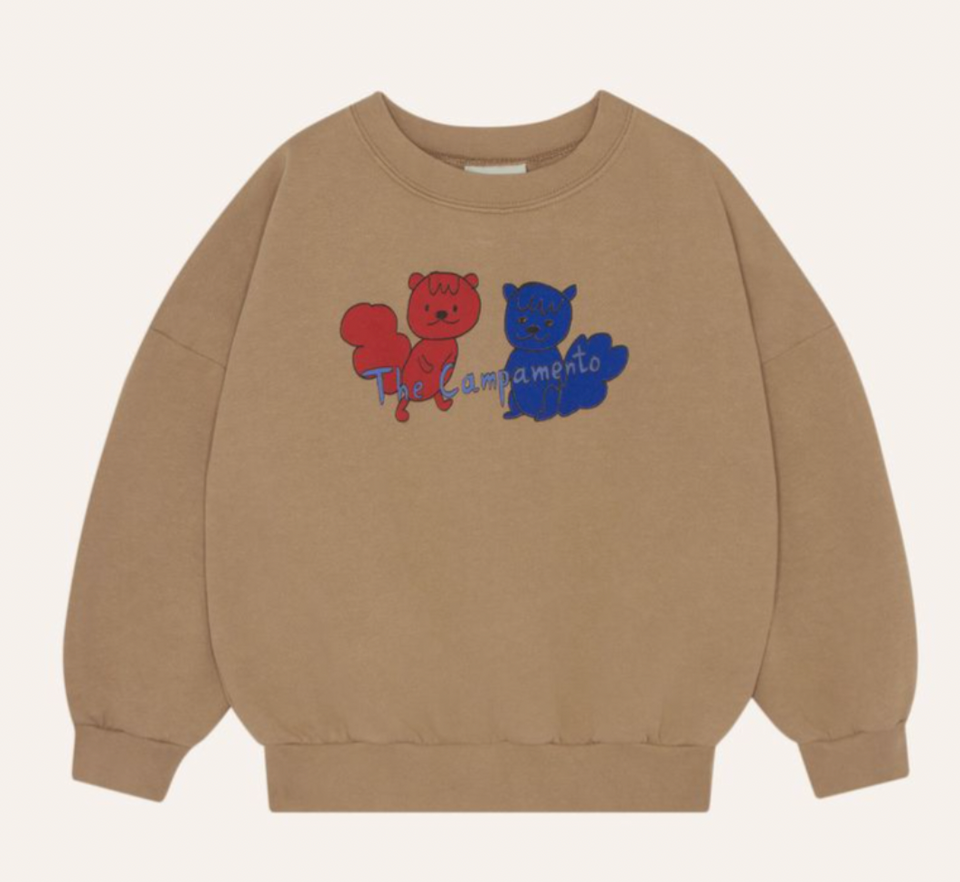 The Campamento Camel Squirrels Sweatshirt