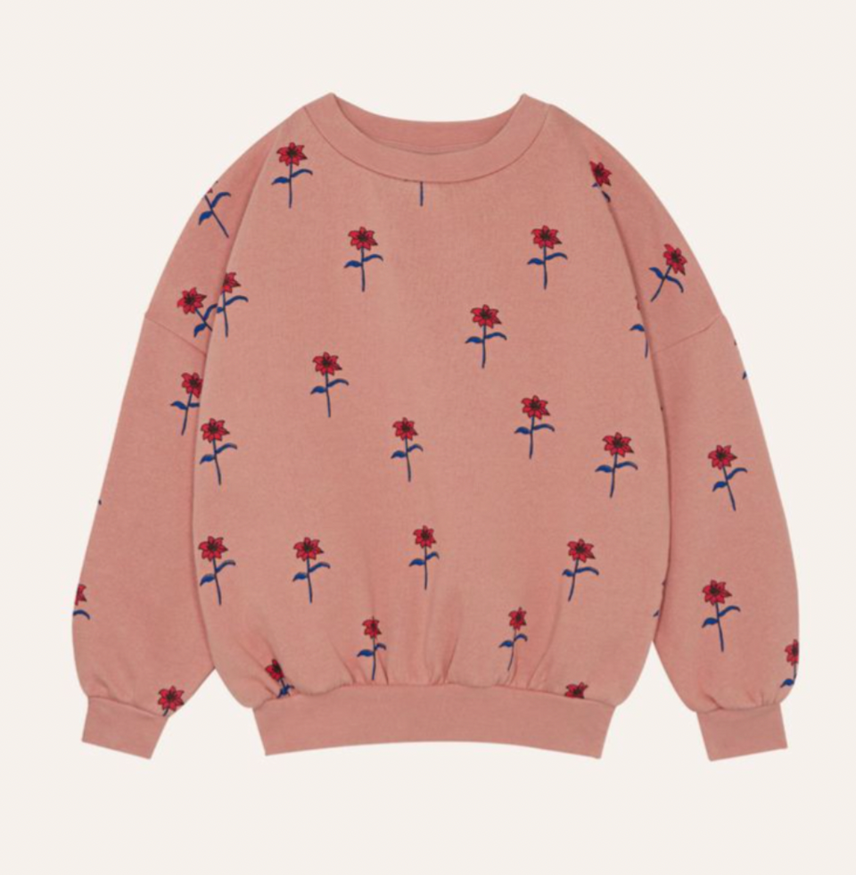The Campamento Pink Flower Sweatshirt