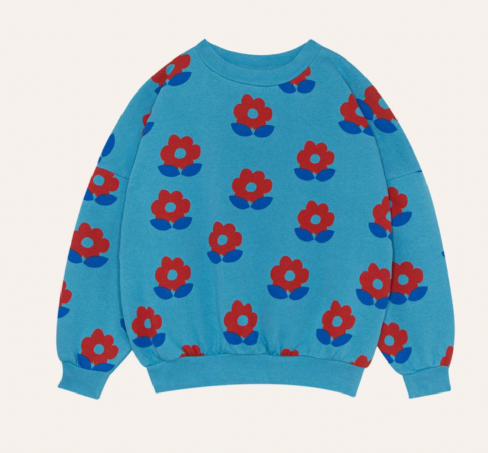The Campamento Blue Flower Sweatshirt