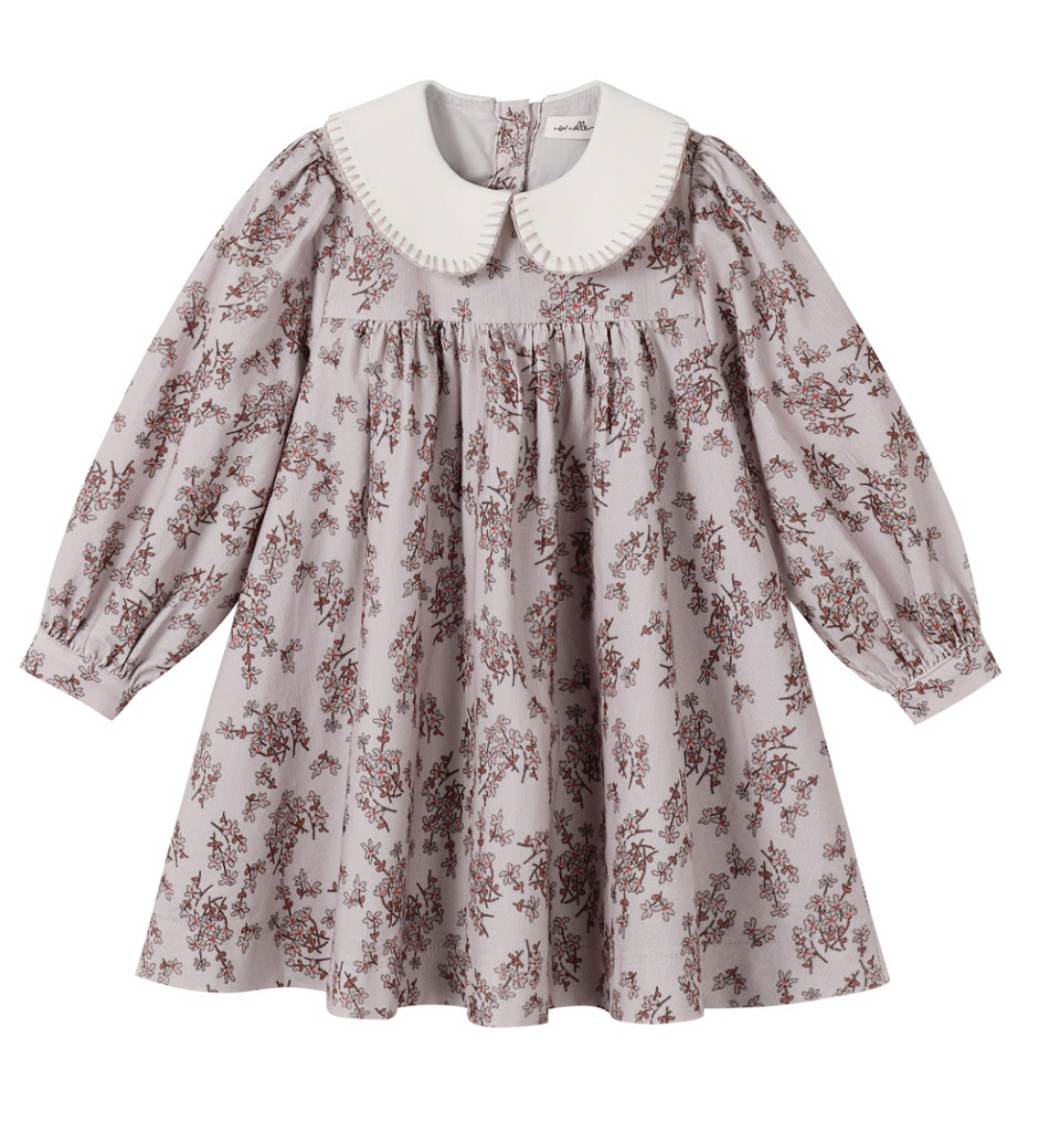Nou Nelle Corduroy Floral Dress