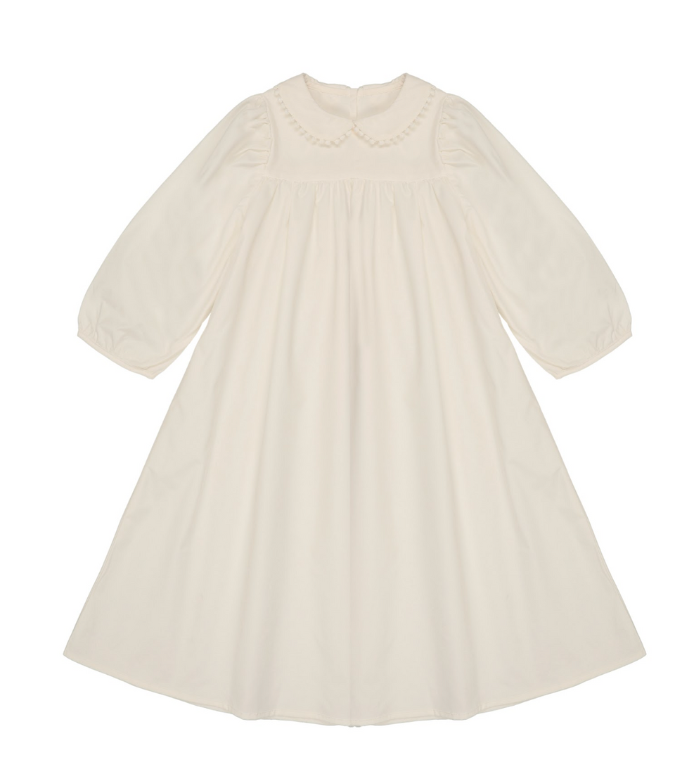 Little Tempest Cream Empire Dress