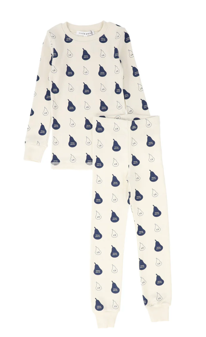 Little Parni Navy LP Signature Pajamas