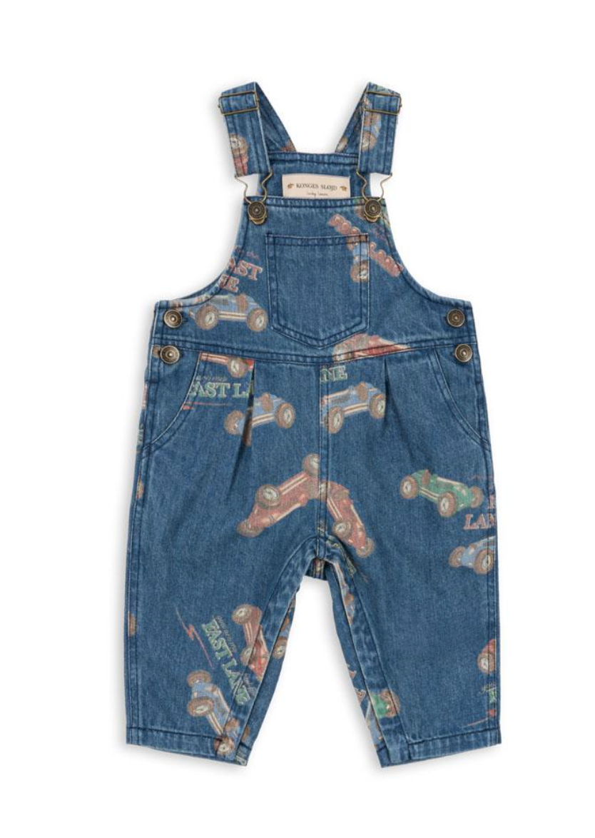 Konges Slojd Fast Lane Denim Overall size down. Runs full.