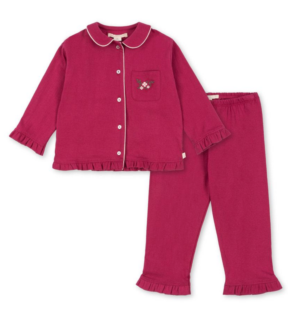 Konges Slojd Sangria Frill Set size down. Runs full.