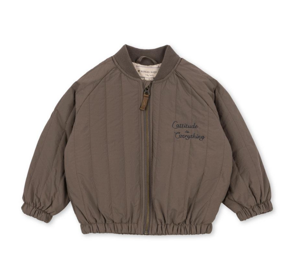 Konges Slojd Walnut Bomber Jacket