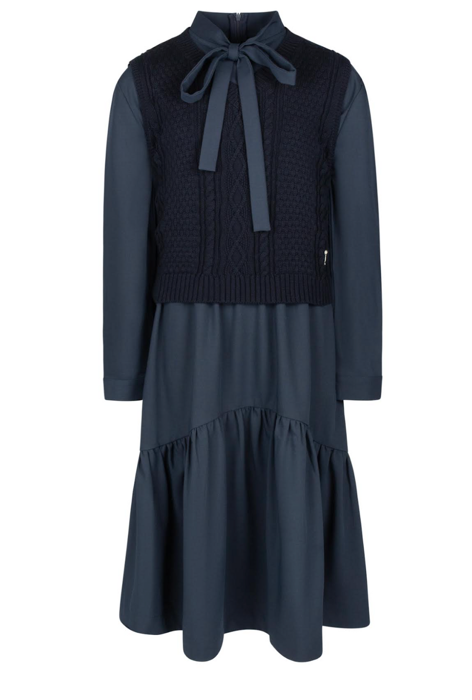 Poet Emily Navy Dress