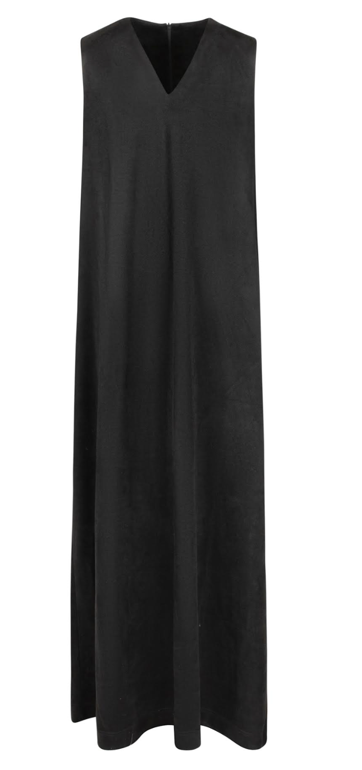 Poet Sue Suede V Neck Maxi Dress
