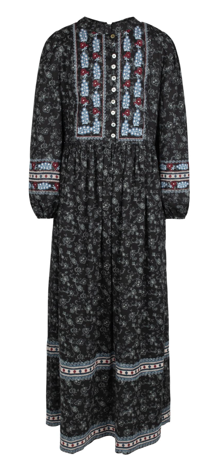 Poet Quinn Embroidered Bohemian Dress