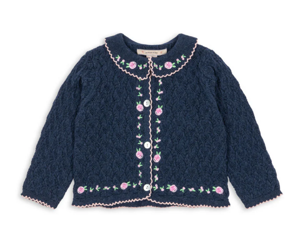 Konges Slojd Ensign Blue Cardigan