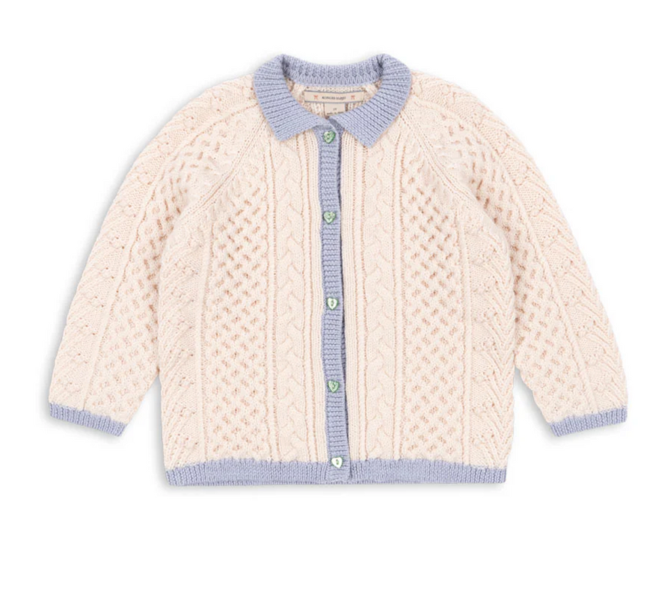 Konges Slojd Off White Emma Cardigan