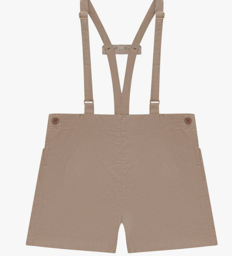Calla Lili Camel Corduroy Shorts