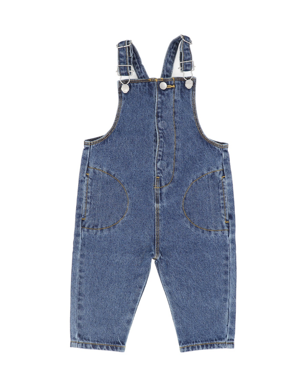 Little Parni Blue Denim Overalls