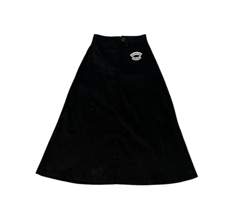 Noname Black "Noname Squad" Skirt