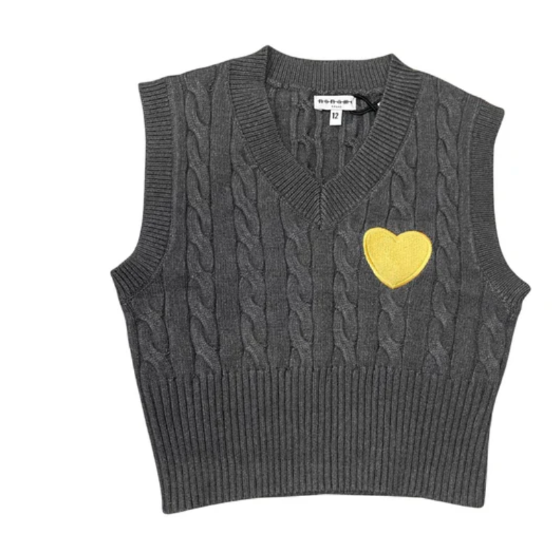 Noname Charcoal Vest