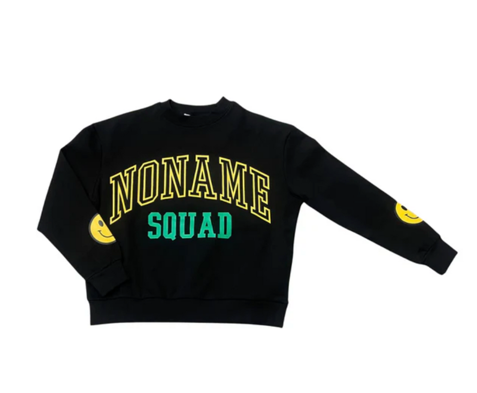 Noname Black "Noname Squad" Top