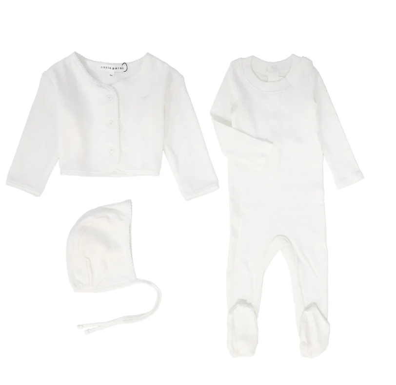 Little Parni Ivory Baby Layette Set