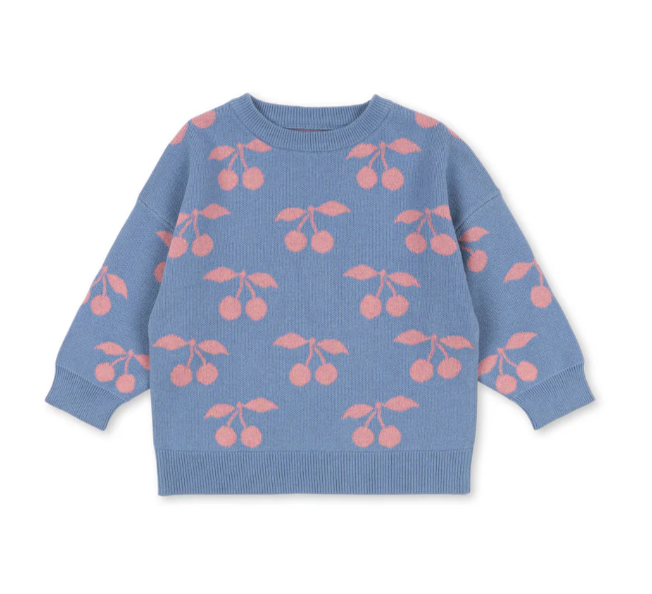 Konges Slojd Purple Impression Knit Sweatset