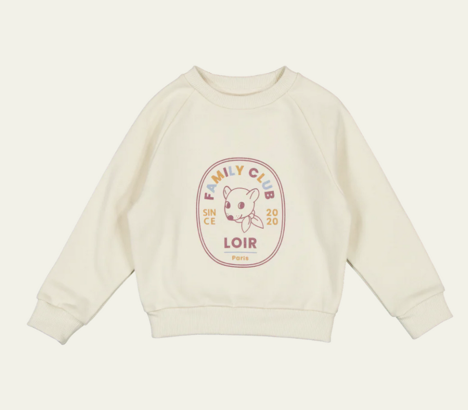 Loir Club Ecru Sweater