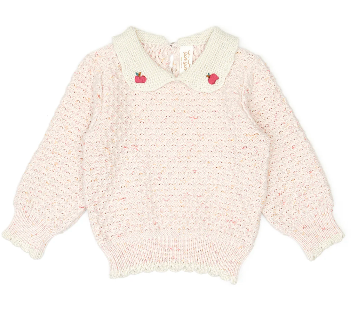 Tun Tun Rose/Confetti Lily Sweater Set
