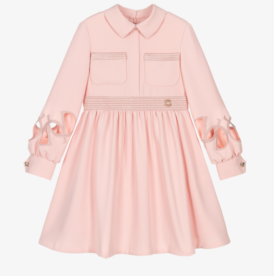 elie saab dress pink Elie Saab Dusty Pink Floral Embroidery Gown