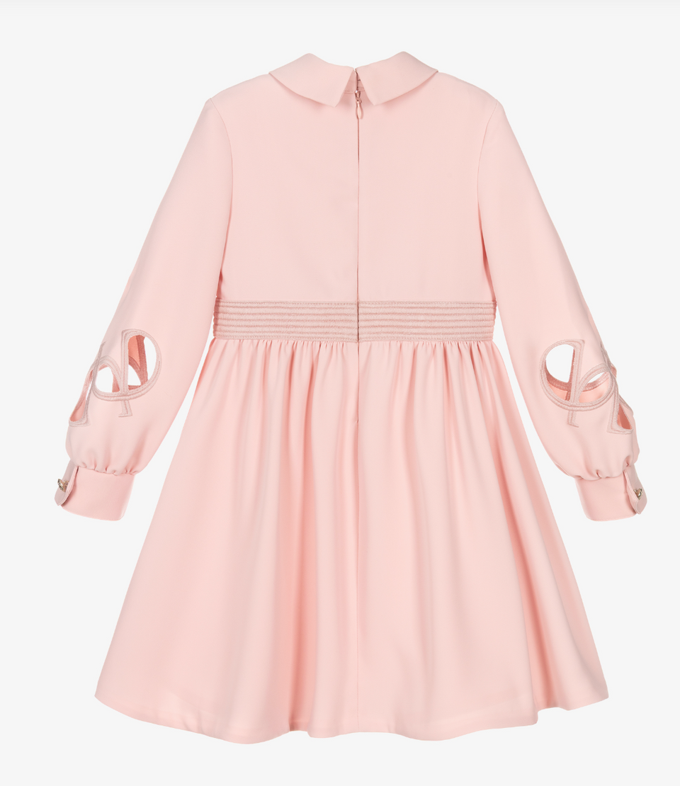 Elie Saab Pink Crepe Dress