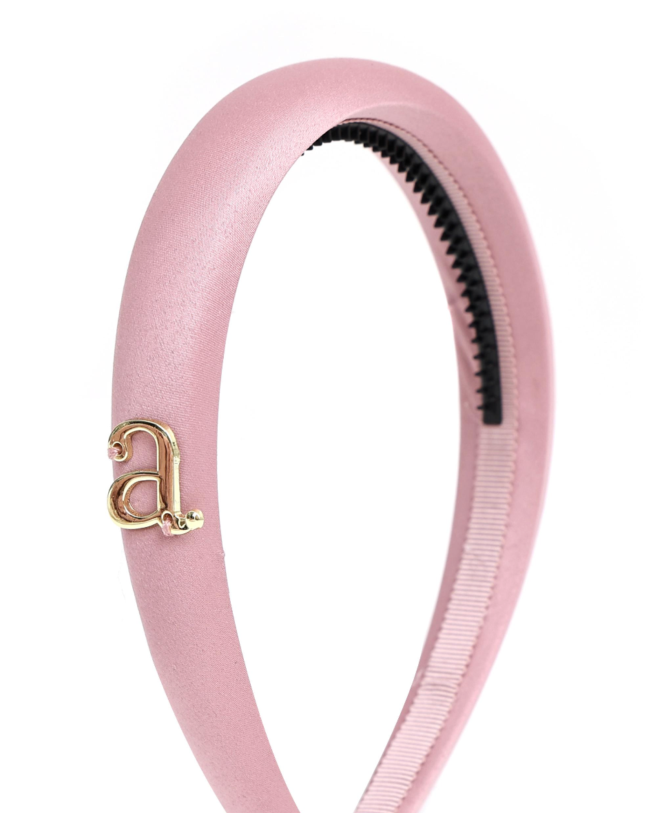 Archii Pink Satin Headband