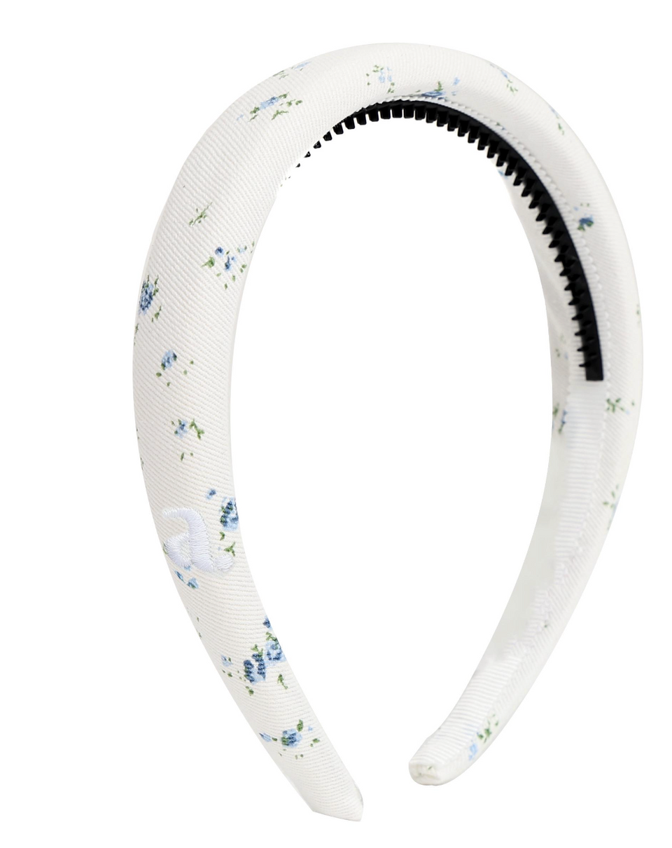 Archii Blue Floral Headband