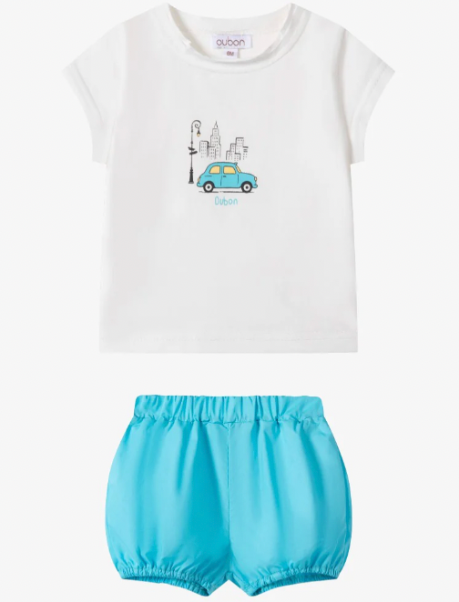 Oubon City T-shirt+ Bloomer Set