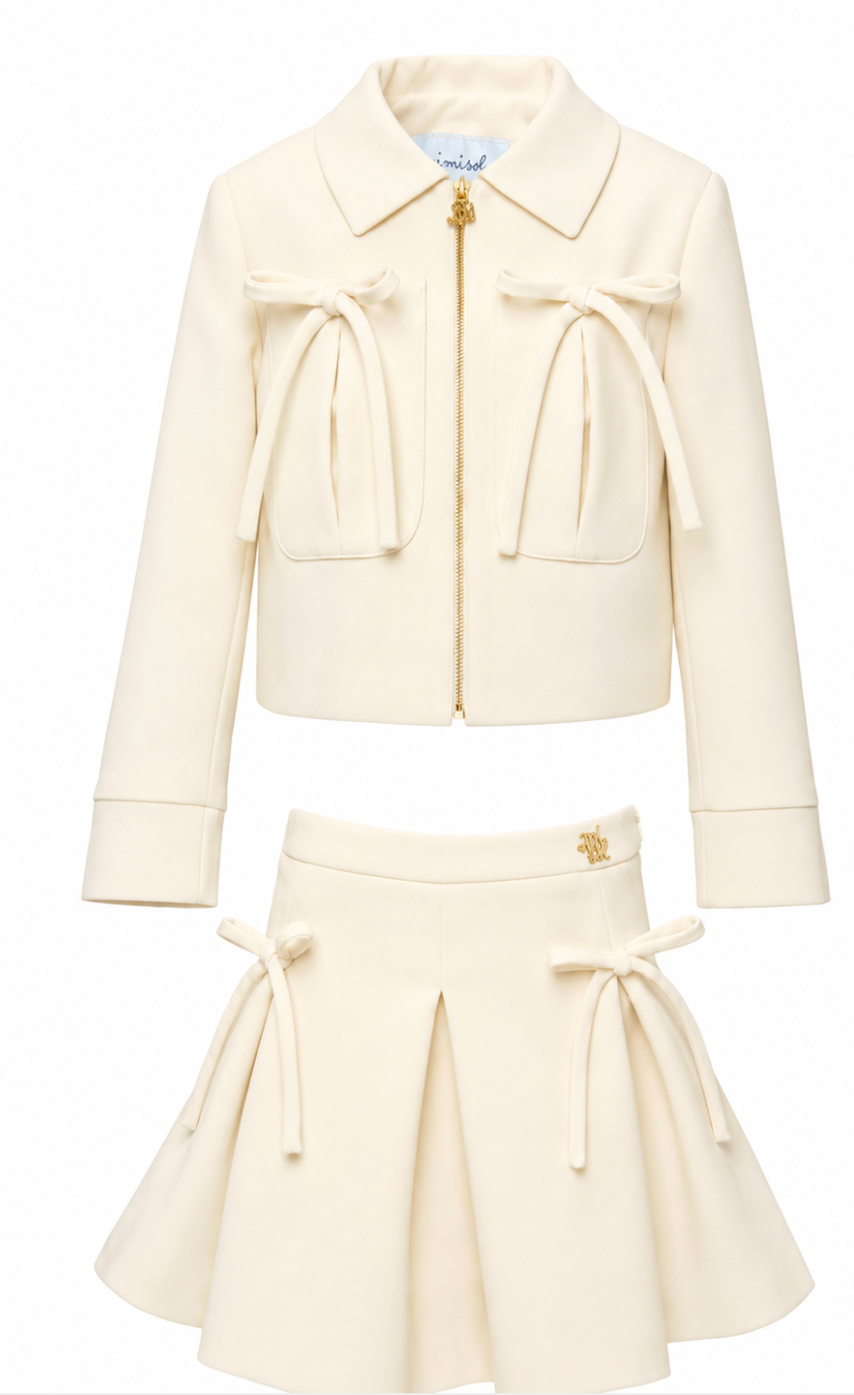 Mimisol Cream Crepe Set