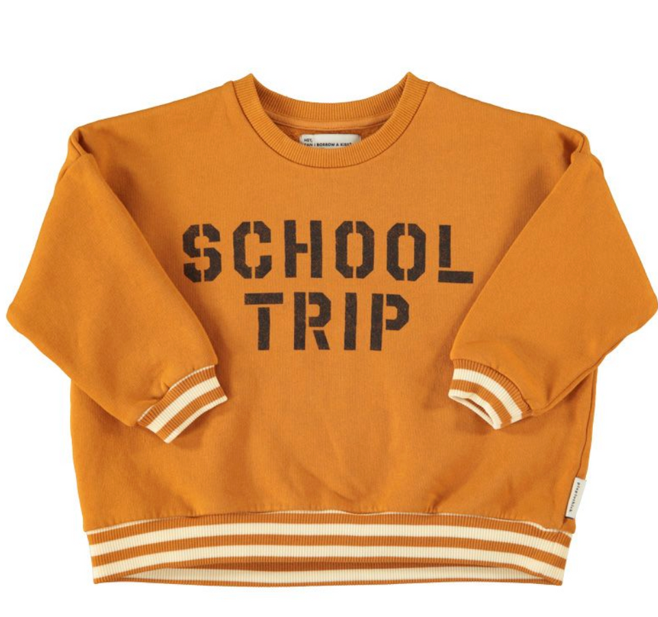 Piupiuchick Camel "School Trip" Sweatshirt