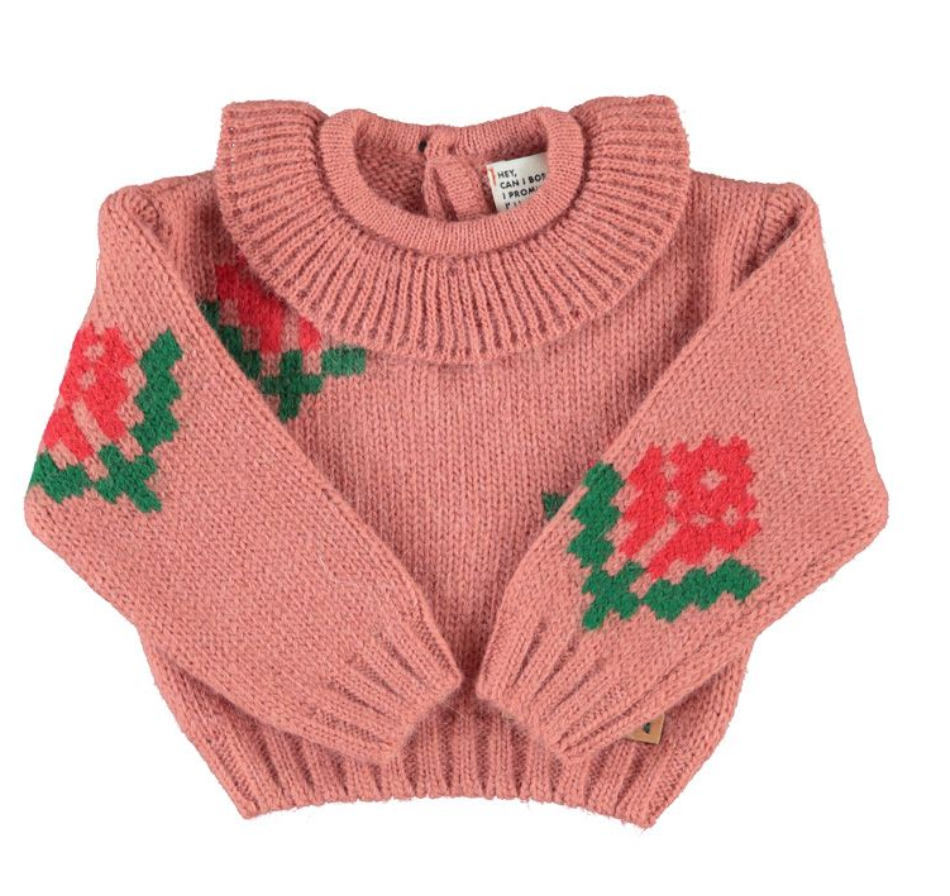 Piupiuchick Jacquard Sweater Set