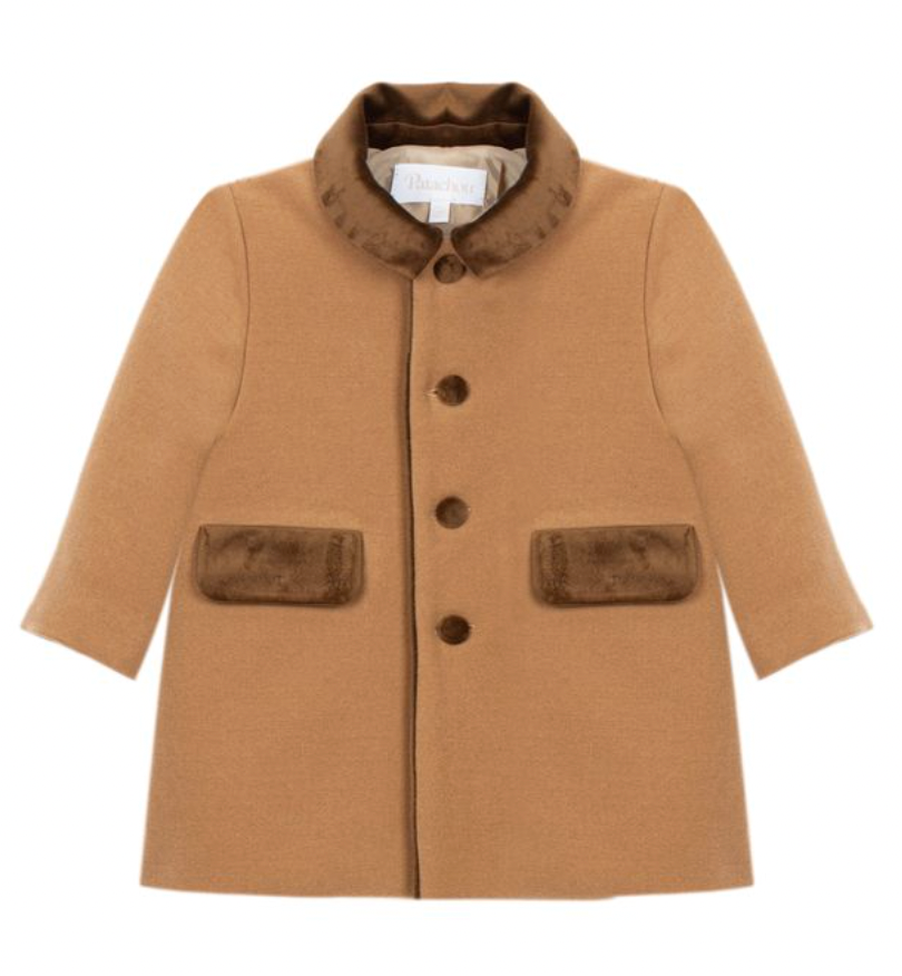 Patachou Beige Escuro Mouflon Coat