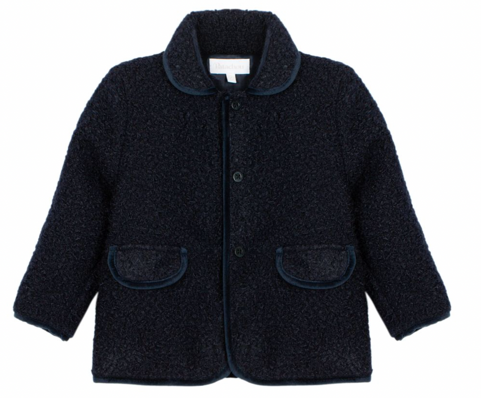 Patachou Marine Navy Blue Bouncle Jacket