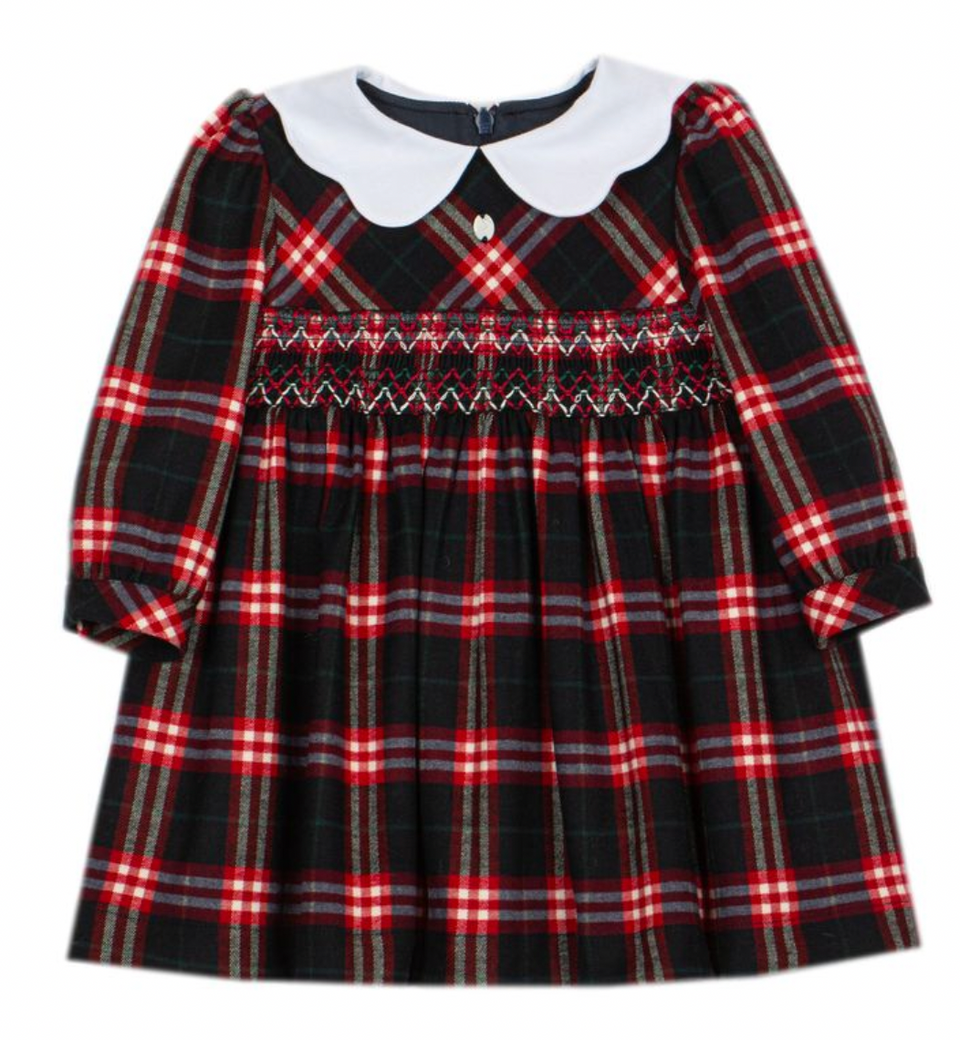 Patachou Balmoral Red Tartan Dress