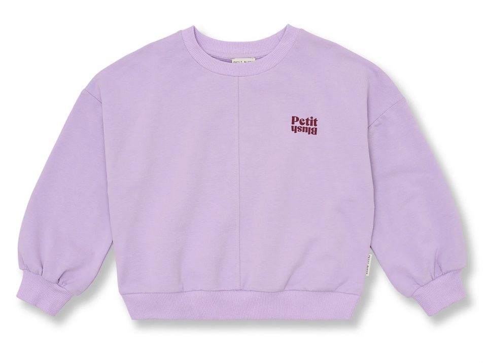 Petit Blush Purple Rose Luca Sweater