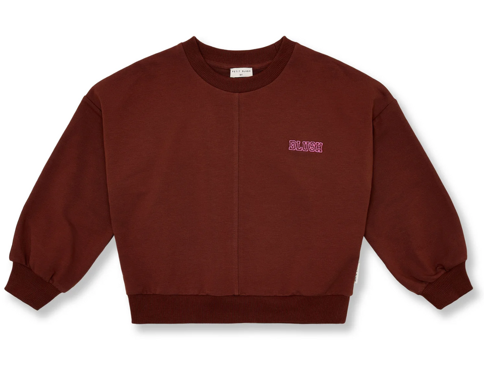 Petit Blush Brown Luca Sweater