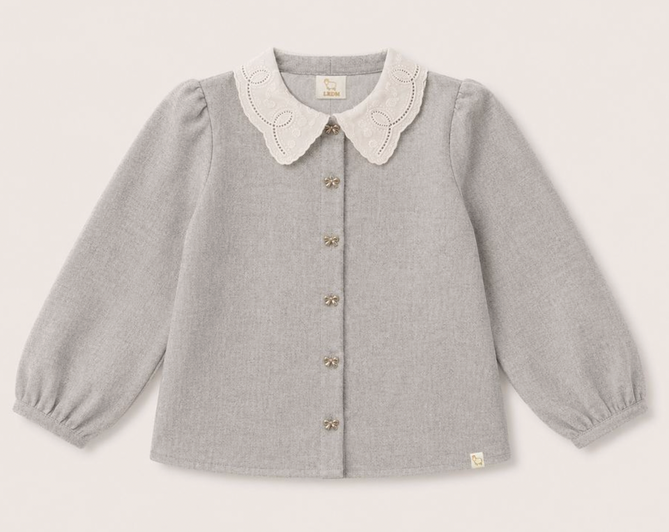 LRDM Elle Grey Blouse
