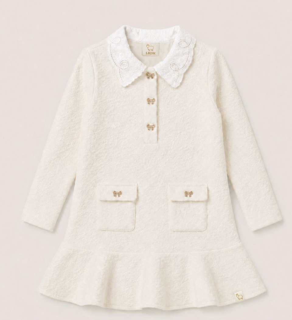 LRDM Mara Tweed LS Dress