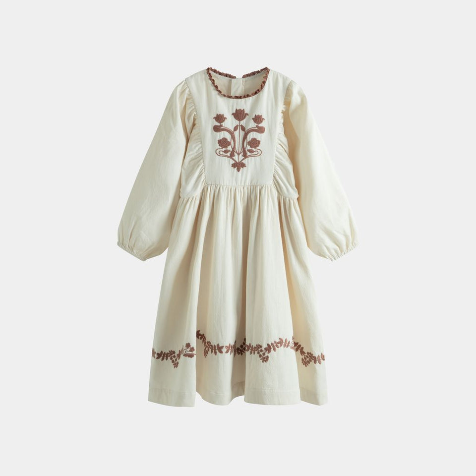 Cera Una Volta Kane Cream Dress