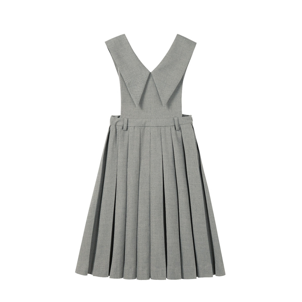 Nou Nelle Sage Teen Pleated Collar Jumper